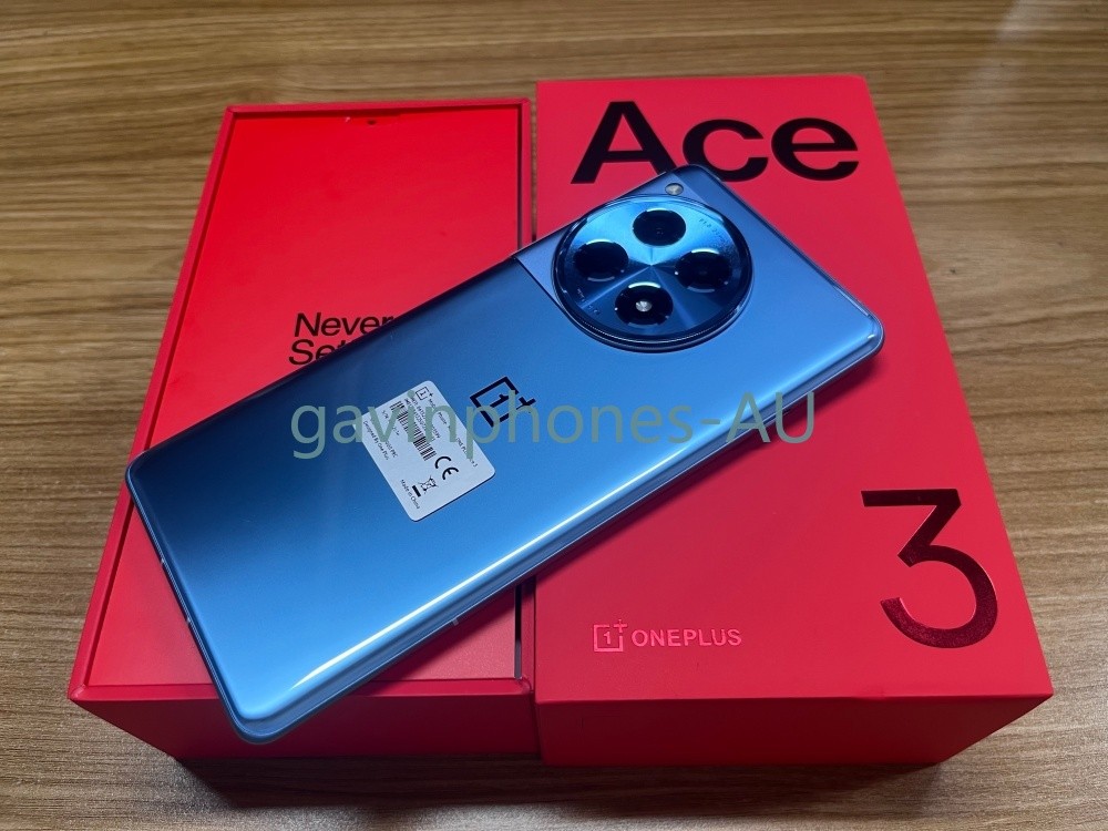 OnePlus Ace 3 (12R) 5G Snapdragon8Gen2 256/512GB Android 120Hz Display 5500mAh