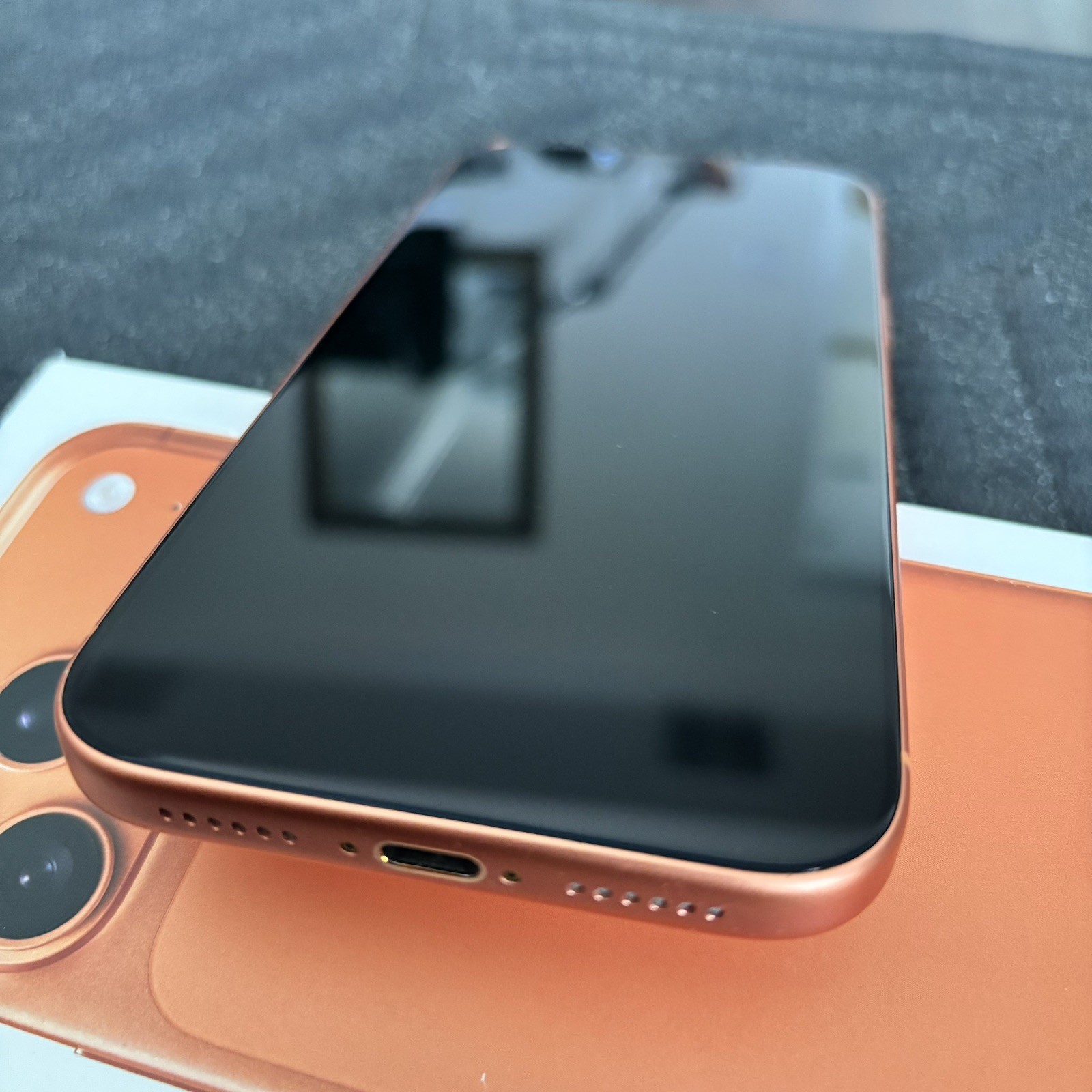 Apple iPhone 17 Pro Max A3257 256GB Orange 99% Battery T-Mobile – With Warranty
