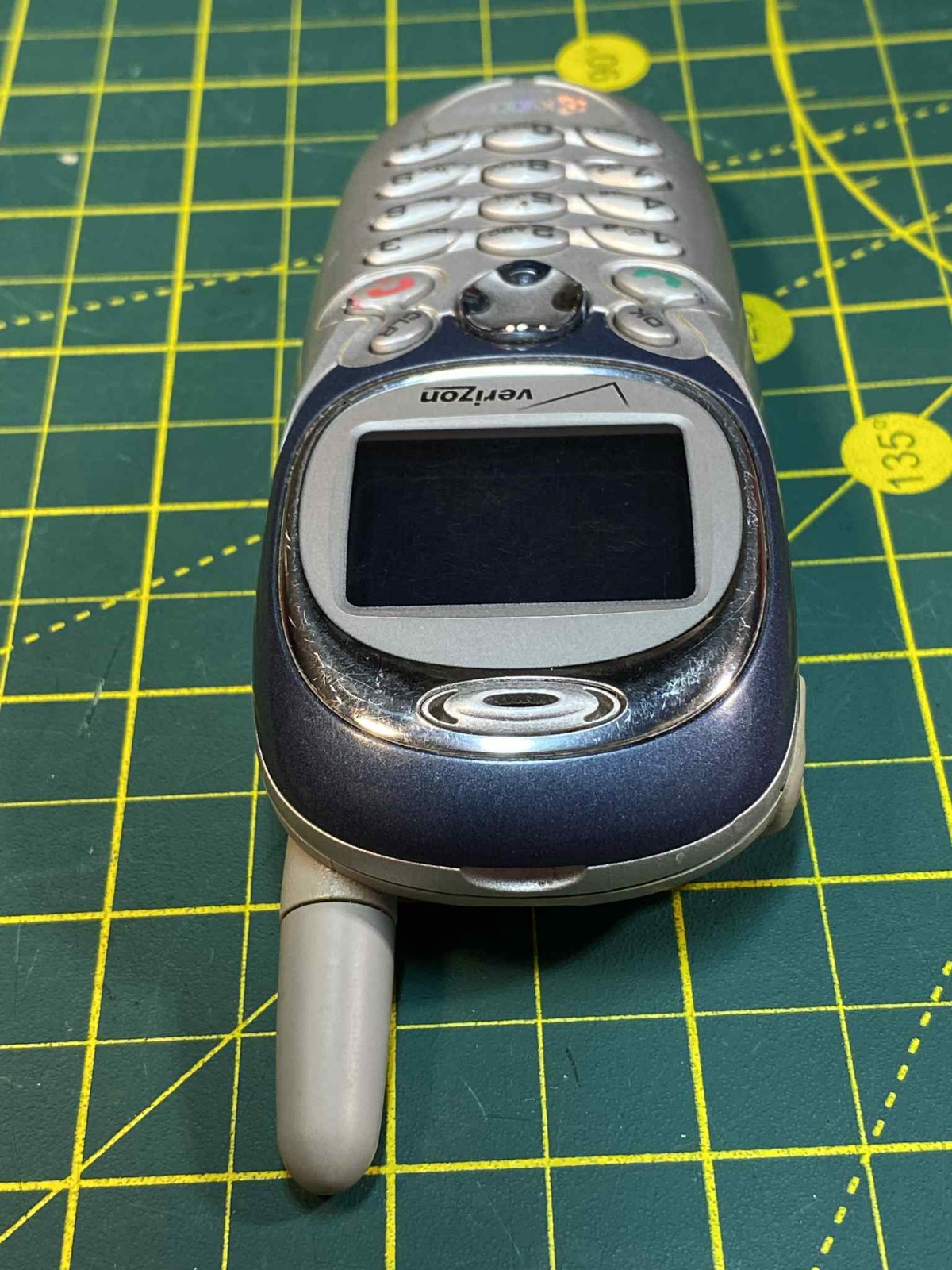 Vintage Verizon Kyocera Phantom EasyEdge KX414 In Great Working Used Condition