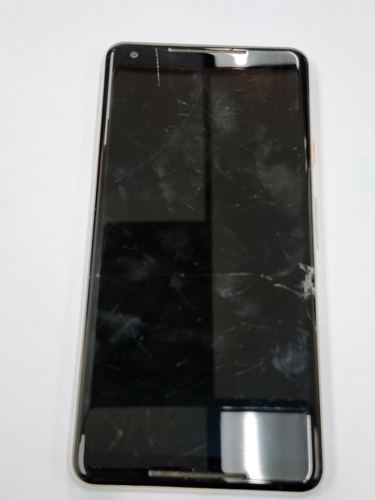 DEFECTIVE – Google Pixel 2 XL – 64 GB – White – Unlocked – G011C – 12834