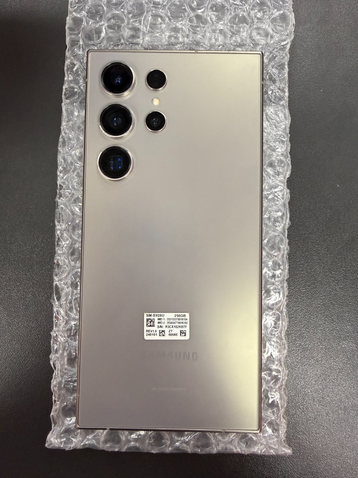 Samsung S24 Ultra Natural Titanium Factory Unlocked (256gb)