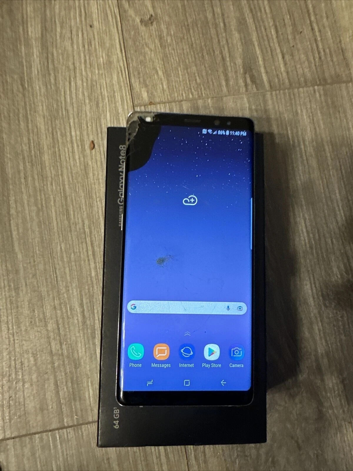 Samsung Galaxy Note8 -SM-N950U- 64 GB – Orchid Gray (Unlocked)