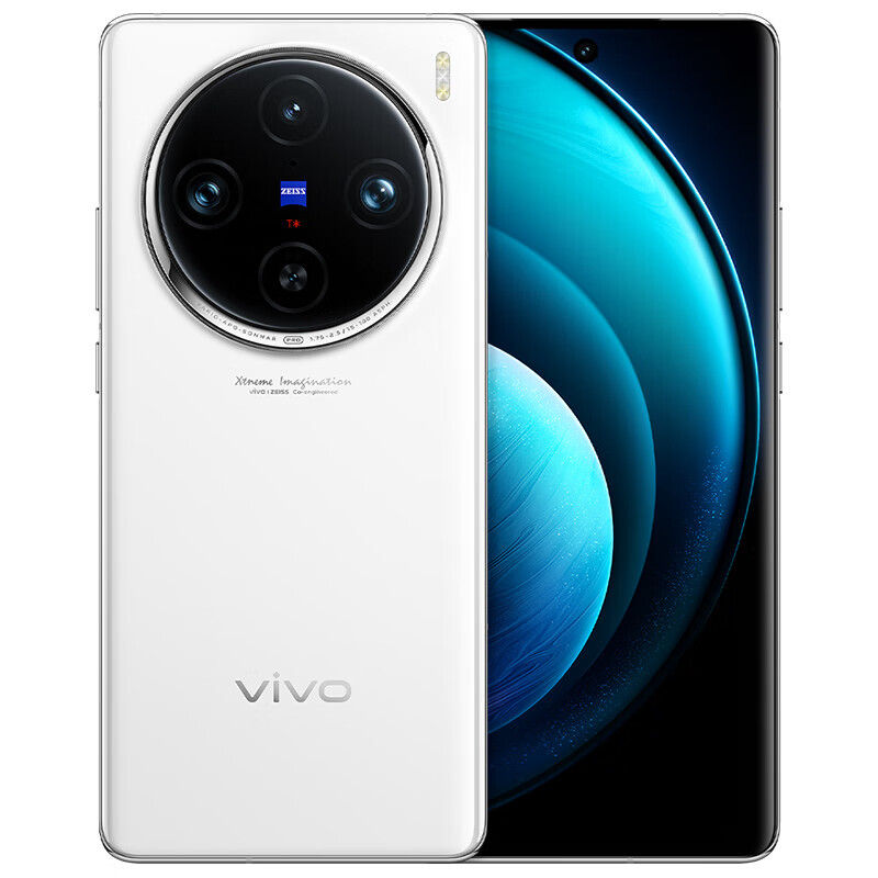 VIVO X100 5G Unlocked Smartphone Android 14 Dimensity 9300 Octa Core Touch ID