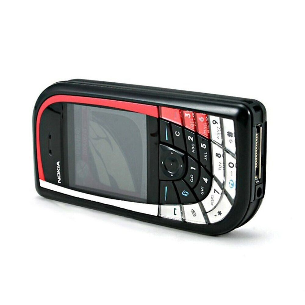 Nokia 7610 black/red Mobile Phone GSM Tri-Band Camera Bluetooth Smartphone