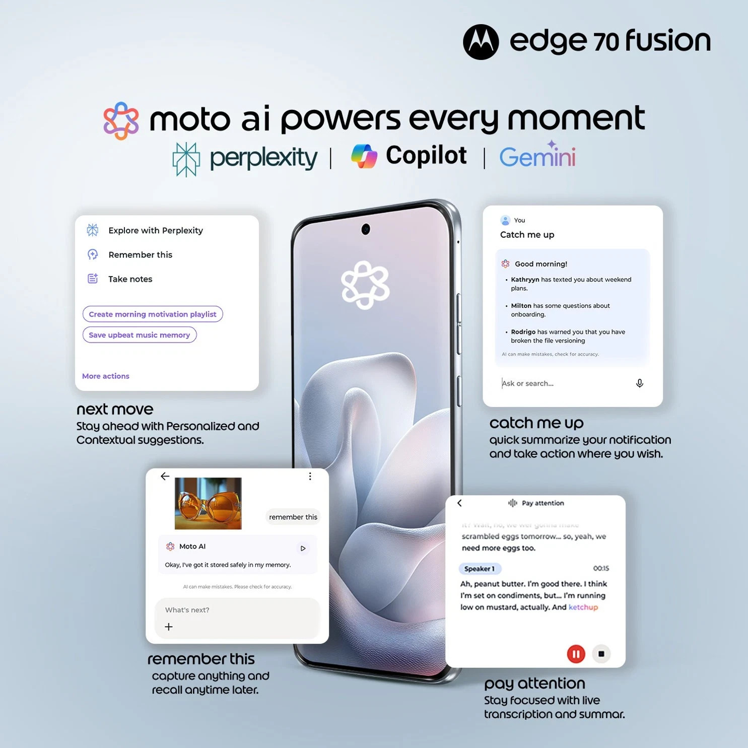 Motorola Edge 70 Fusion Factory Unlocked Dual SIM 12GB RAM 256GB Storage-Global