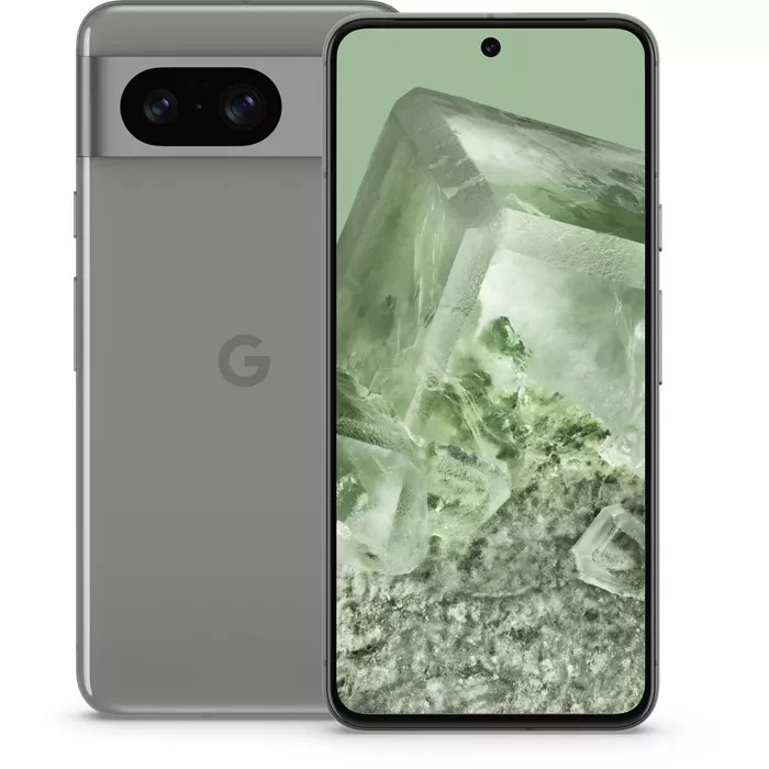 Google Pixel 8 GKWS6 Unlocked 128GB Hazel A Heavy Burn