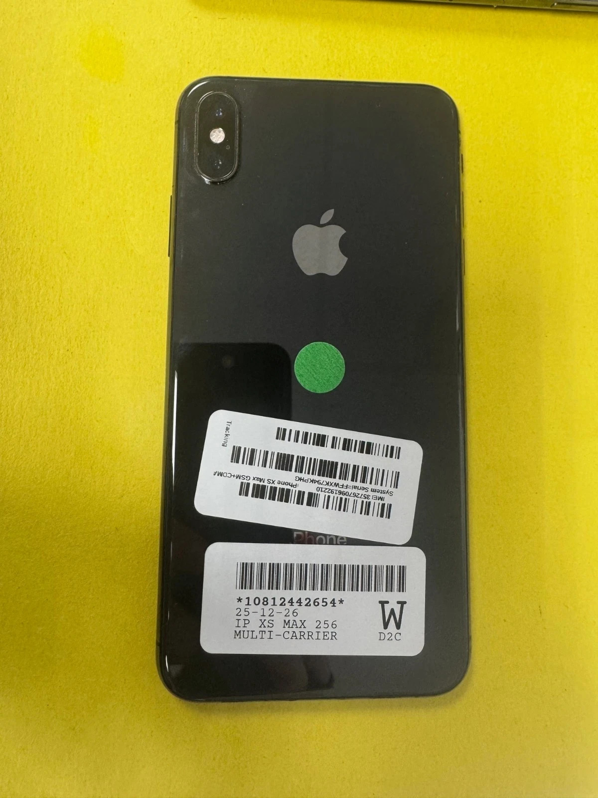 Apple iPhone XS Max – 256GB – Space Gray (Unlocked) Good Condition