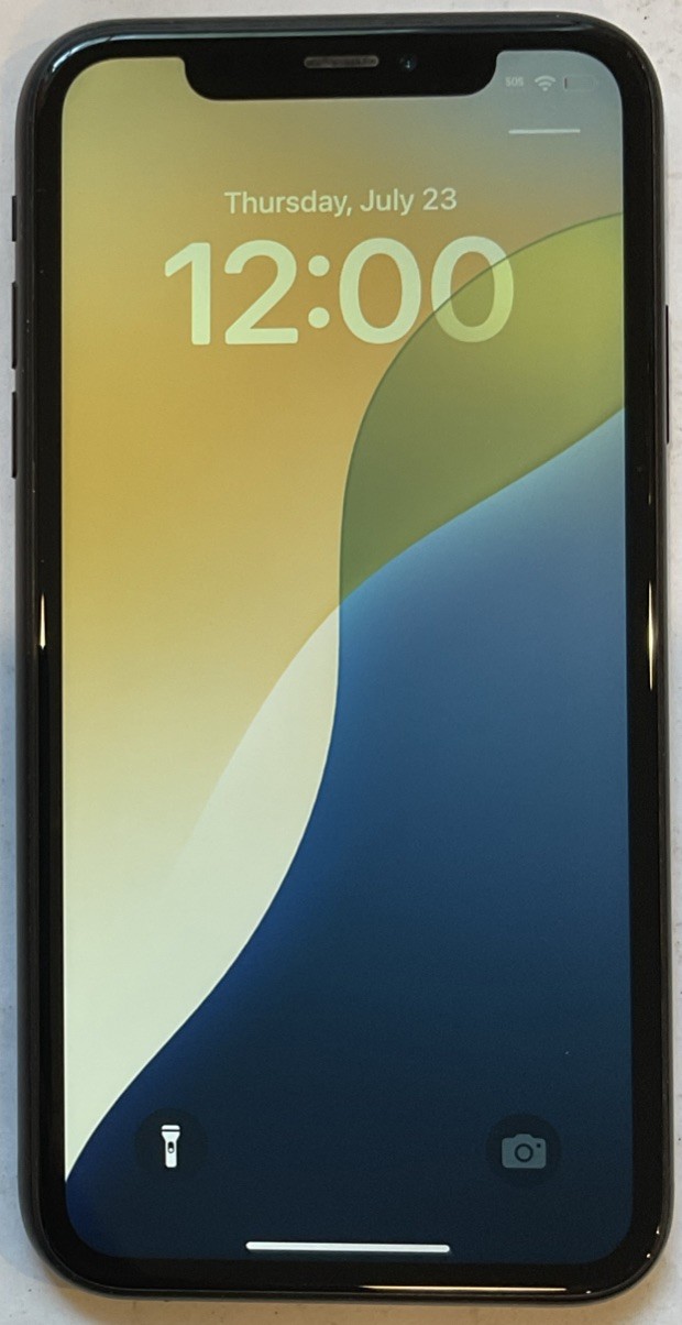 TESTED USED BLACK GSM UNLOCKED iPhone XR, 64GB A1984 MT2E2LL/A, iOS 18.6.1