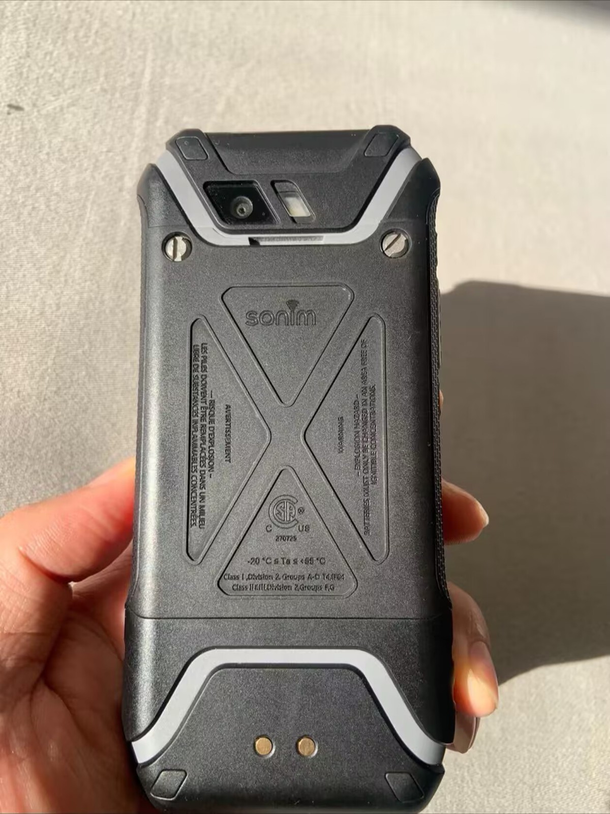 Sonim XP5s XP5800 Rugged 4G LTE Phone – 2+16GB Verizon Model Unlocked Black