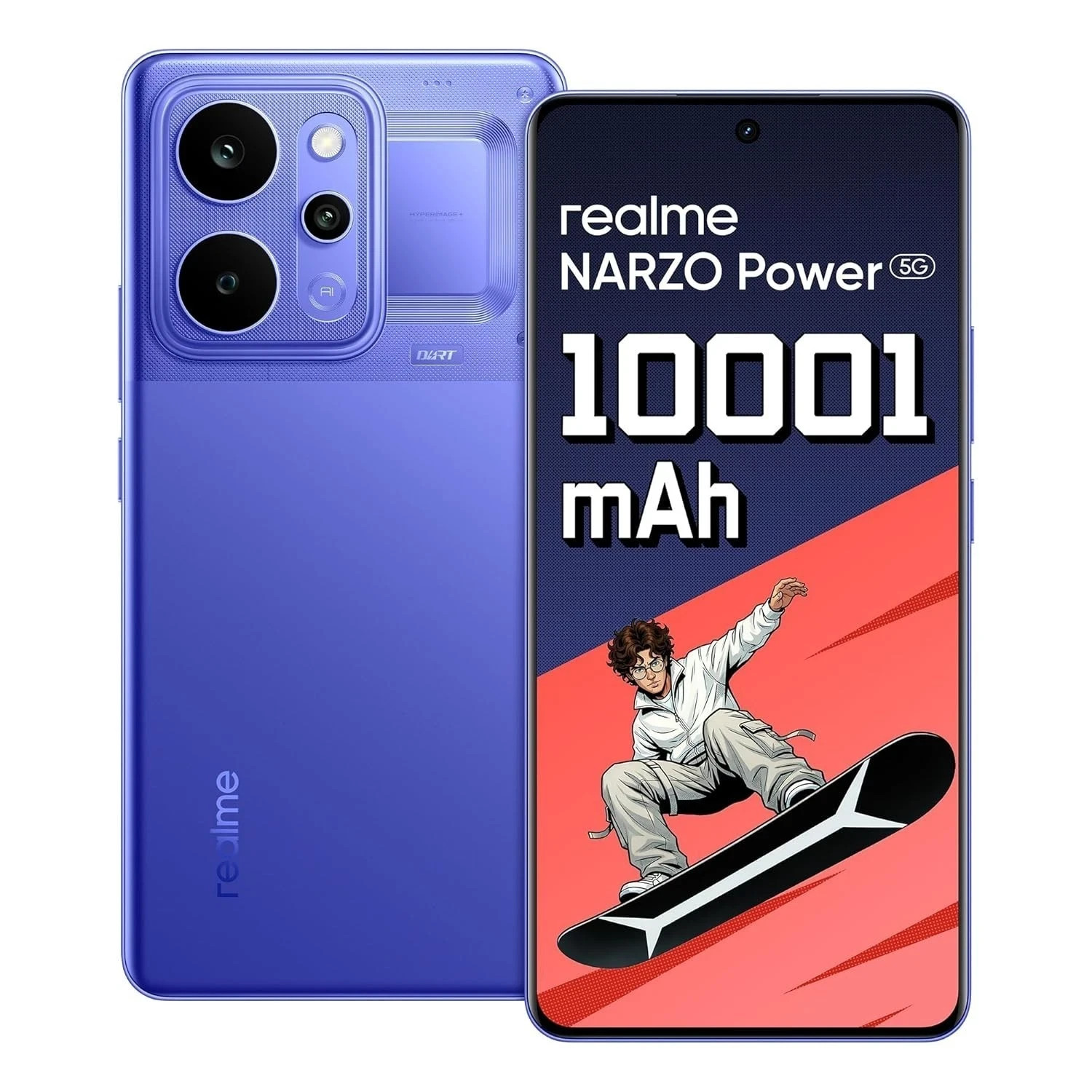 realme NARZO Power 5G Factory Unlocked Dual SIM 256GB Storage -10001mAh Battery