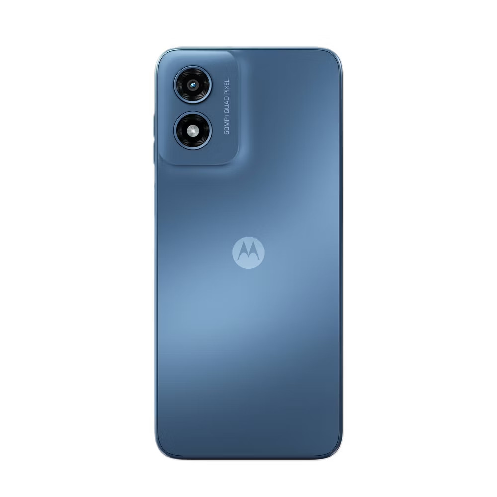 AT&T Prepaid Motorola Moto G Play LTE 2024 (64GB) – Blue: Android- 50MP Camera