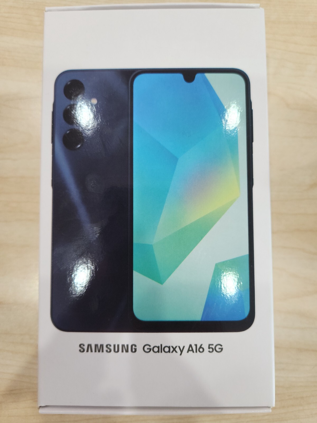 Boost Mobile Prepaid Samsung Galaxy A16 5G – 128 GB, Blue Black – New Sealed
