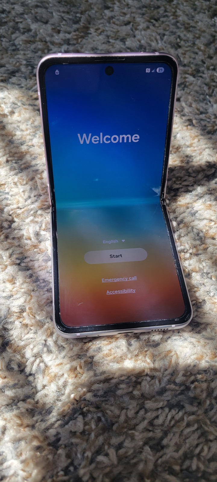 Samsung Galaxy Z Flip3 – 128 GB – Lavender
