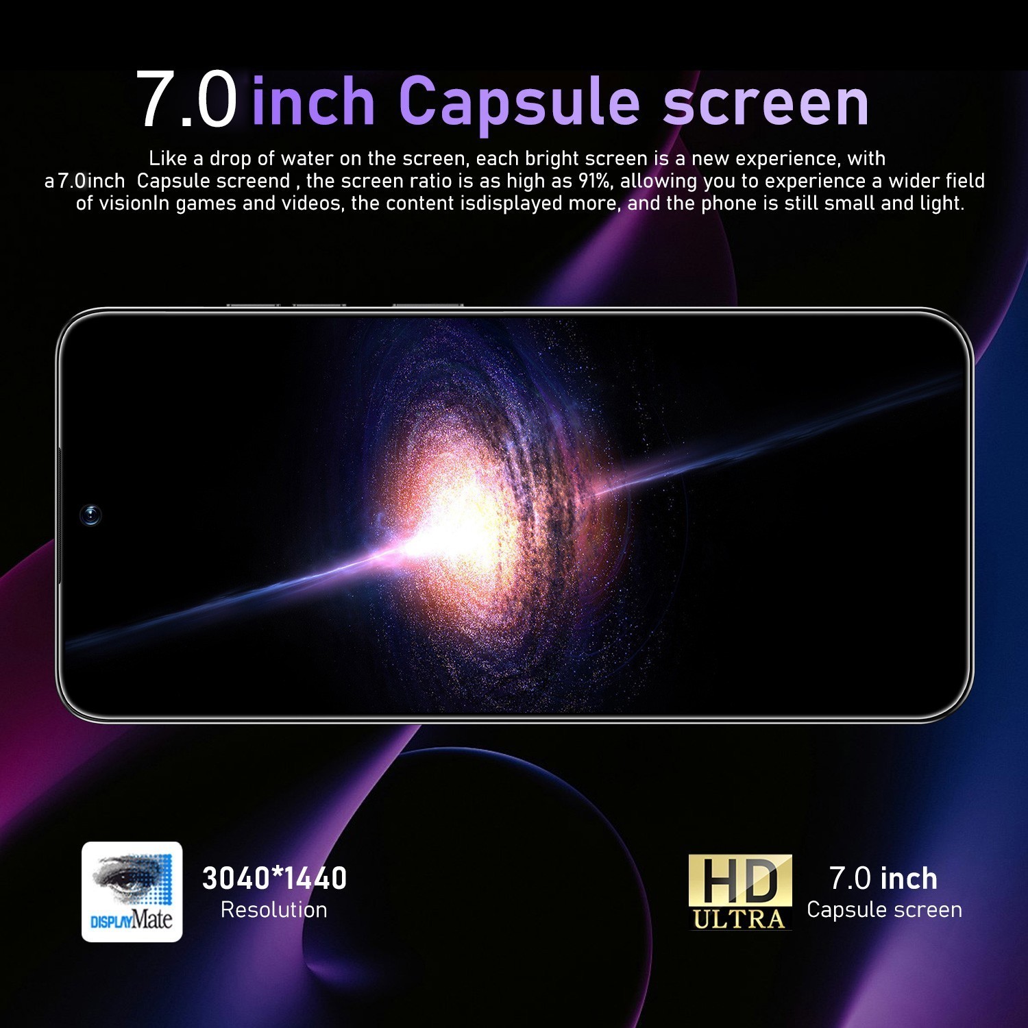 Smartphone G15 Pro MAX 256GB 5G Unlocked Cell Phone Android 14 6000mAh