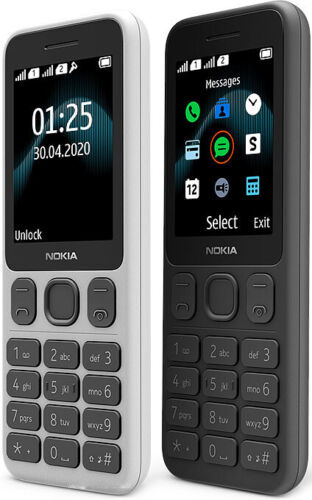 Nokia 125 4MB 2G GSM 900 / 1800 CellPhone Dual SIM FM Radio