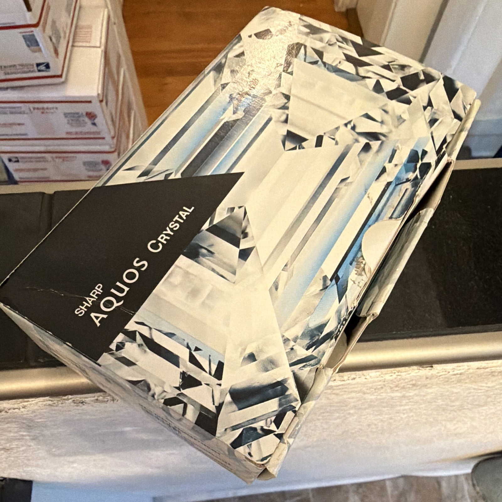 Sharp AQUOS Crystal Smartphone Black Slate Style with Original Box