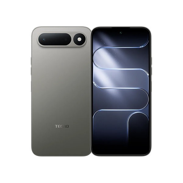 (New) TECNO Spark 50 5G 4GB+128GB GREY Dual SIM Unlocked Android Cell Phone