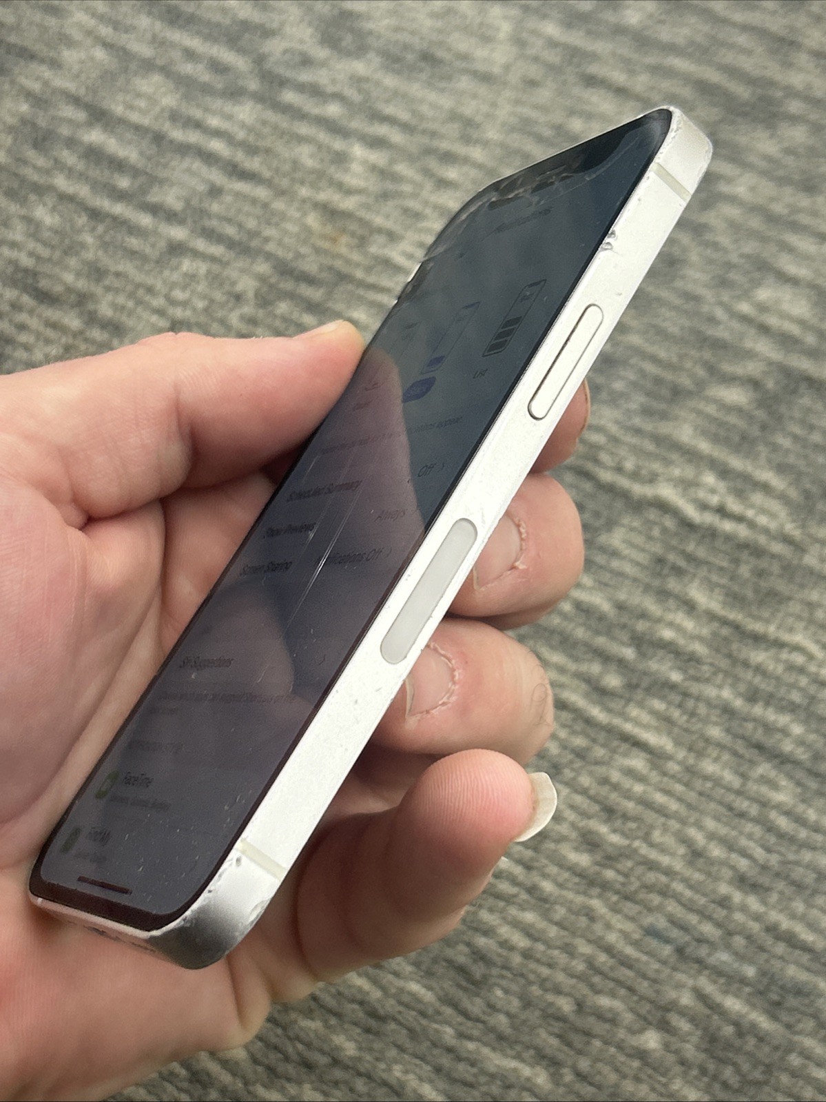 Apple iPhone 12 mini 64GB unlocked [CRACKED BACK GLASS/SCREEN] 961580