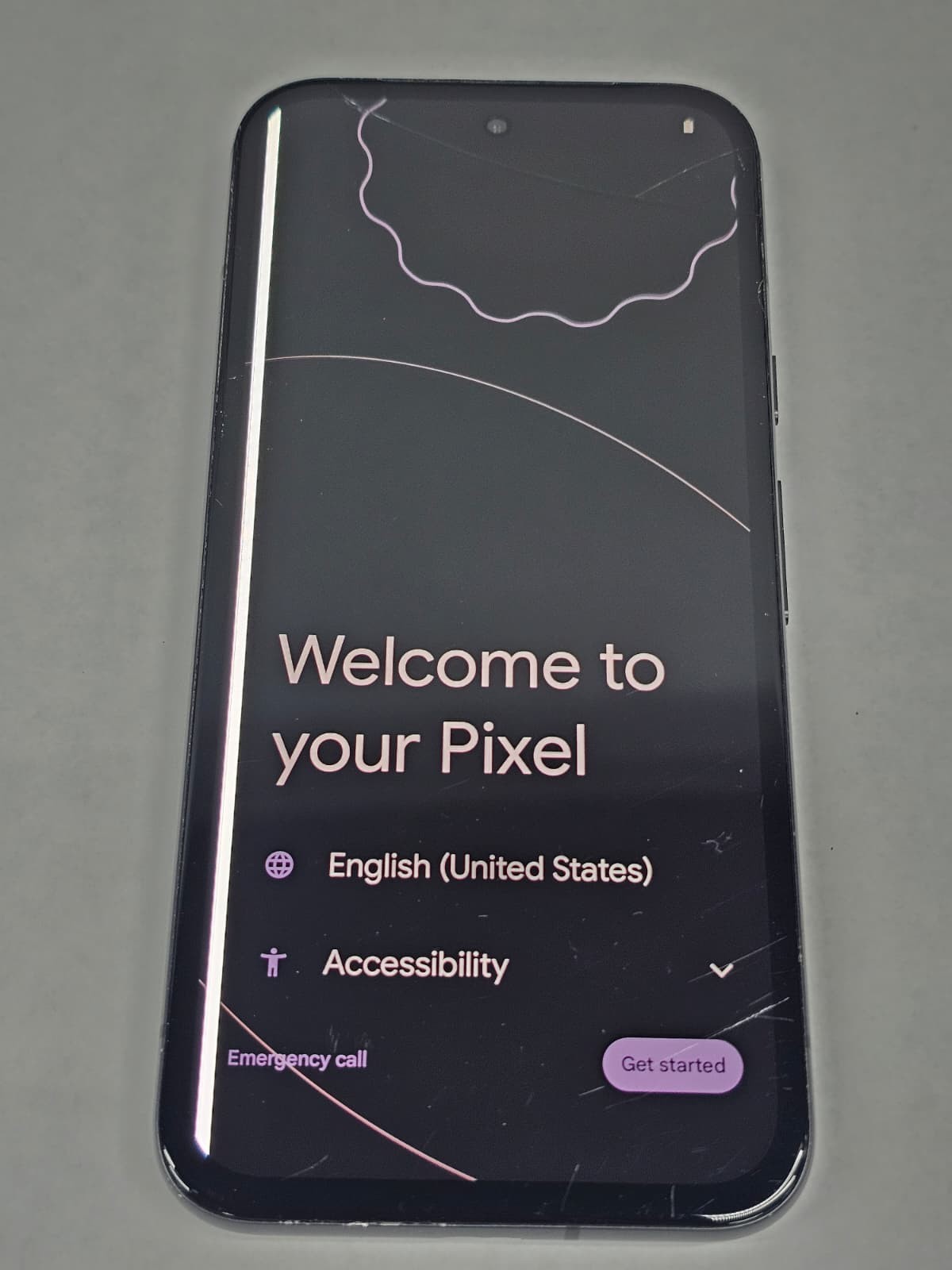 DEFECTIVE – Google Pixel 8a – 128 GB – Black – T-Mobile – 10808
