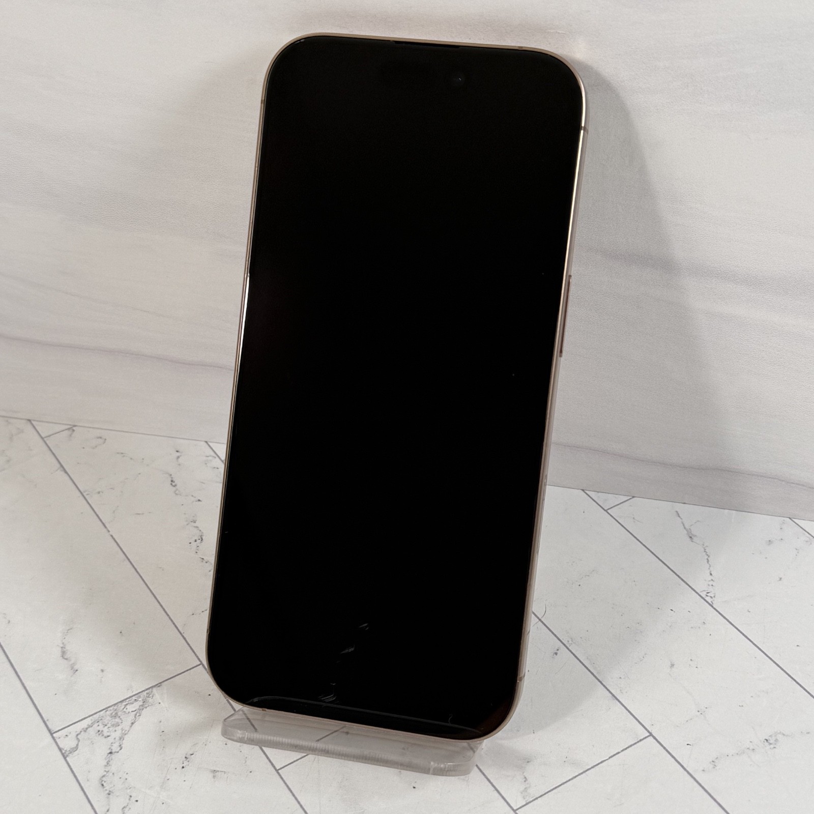 Damaged LCD Apple iPhone 16 Pro 128GB Desert Titanium Gold AT&T Only #H7