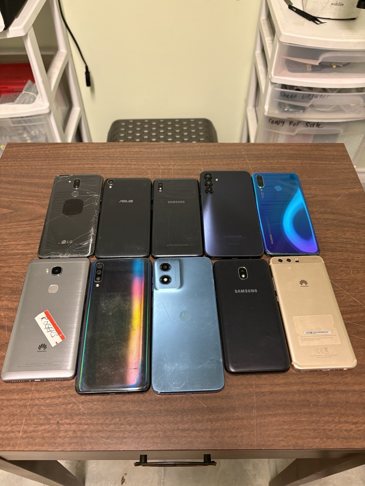Lot Of 10 Untested Android Phones For Parts Or Repair