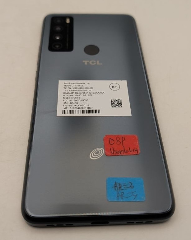 TCL 30 XL Smartphone 6.82″ HD 64GB 4G LTE Android TracFone 50MP Quad Camera