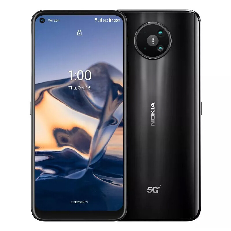Original Nokia 8 V 5G Verizon Unlocked Black 64GB 6.8in Smartphone OPEN BOX US