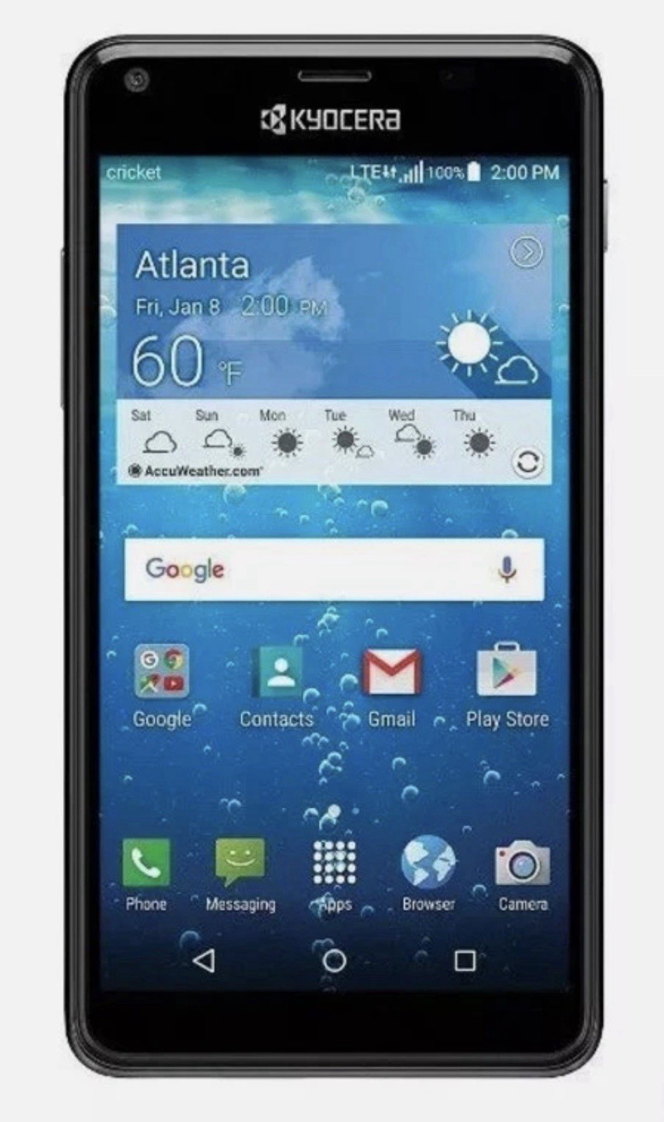 Kyocera Hydro SHORE 4G LTE 5″ 8GB 5MP Smartphone AT&T PREPAID GoPhone (C6742A)