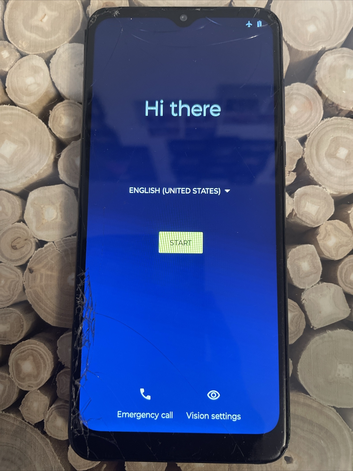 Motorola Moto G Pure XT2163DL 32GB (TracFone) Indigo – Locked – For Parts
