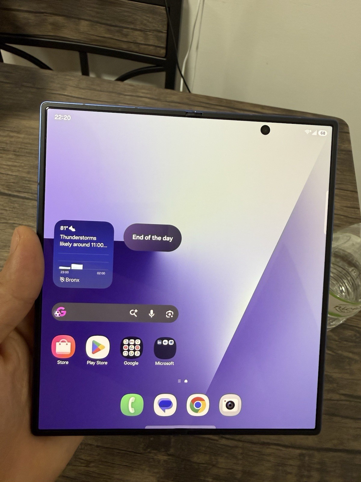 Samsung Galaxy Z fold 7 Blue Shadow unlocked 256gb