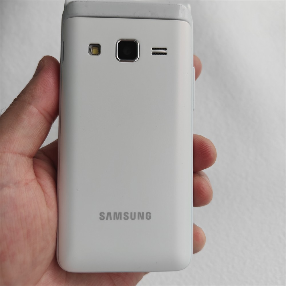 Original Samsung Galaxy Folder 2 SM-G160N 32GB Unlocked Flip Smartphone White