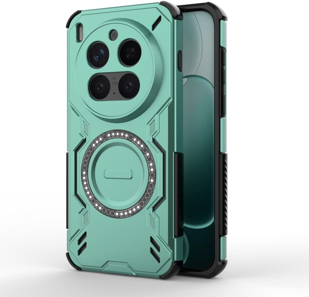Vivo X300 Pro 5G Case Cover, Dissipation Cool Anti-Fall Mobile Phone Cases Green