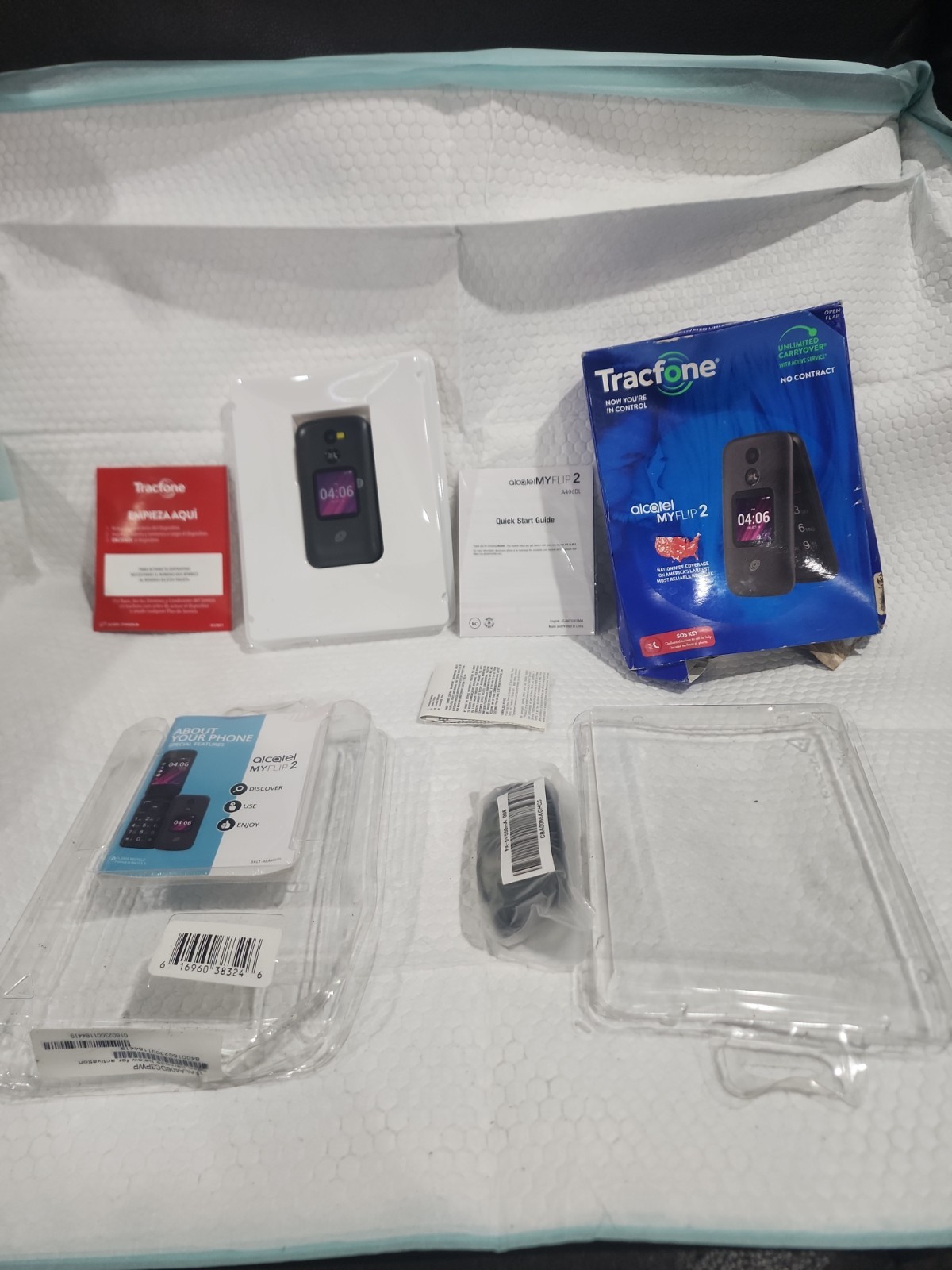 Tracfone Alcatel MY FLIP 2 Cellular Phone 4G LTE 2MP New Open Box