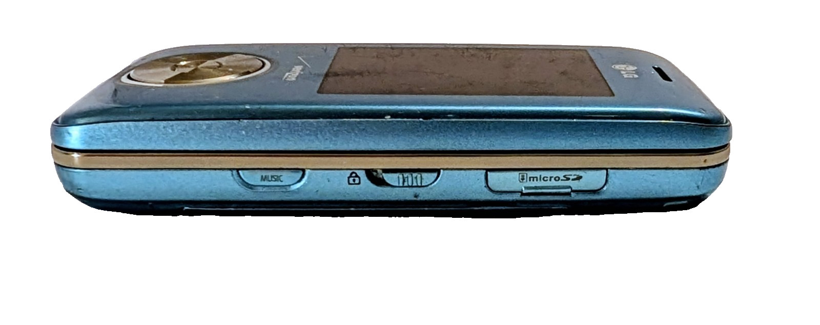 Vtg LG Chocolate 2 II Ice Mint Blue Verizon Slider Phone w/Battery VX8550 RARE