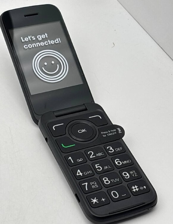 Alcatel Smartflip 4052C Cellular Phone Flip 4 GB Cricket Locked 4G LTE 2.8″