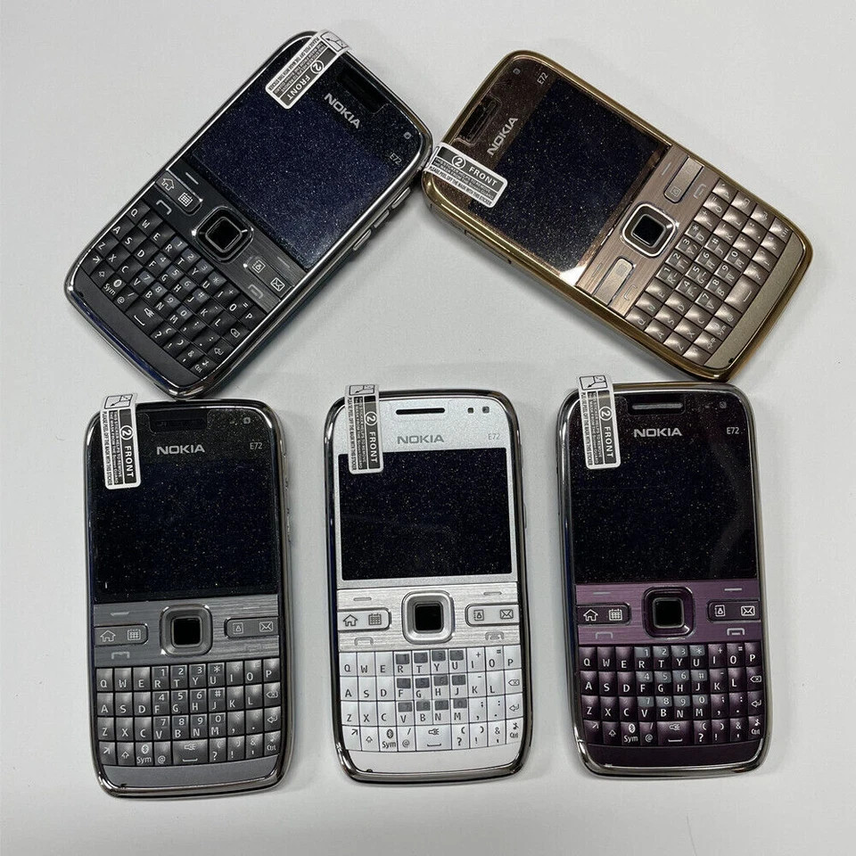 Nokia E72 5MP 3G GSM Unlocked WIFI QWERTY Keyboard MP3 Mobile Phone