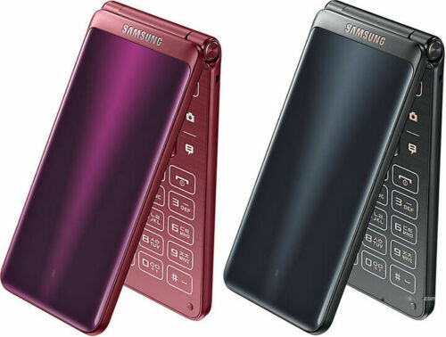 Samsung Galaxy Folder 2 SM-G1650 Dual SIM Mobile Flip Phone 4G LTE 8MP Android