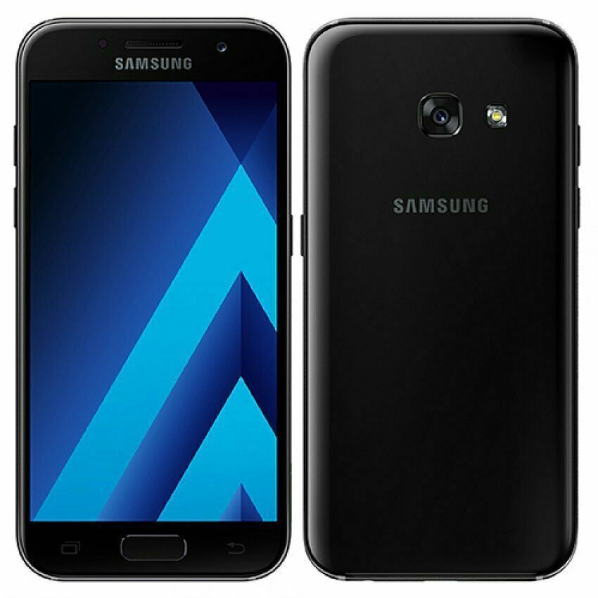 Original unlocked Samsung Galaxy A3 (2017) smartphone, 16GB RAM, 2GB WIFI, 13MP