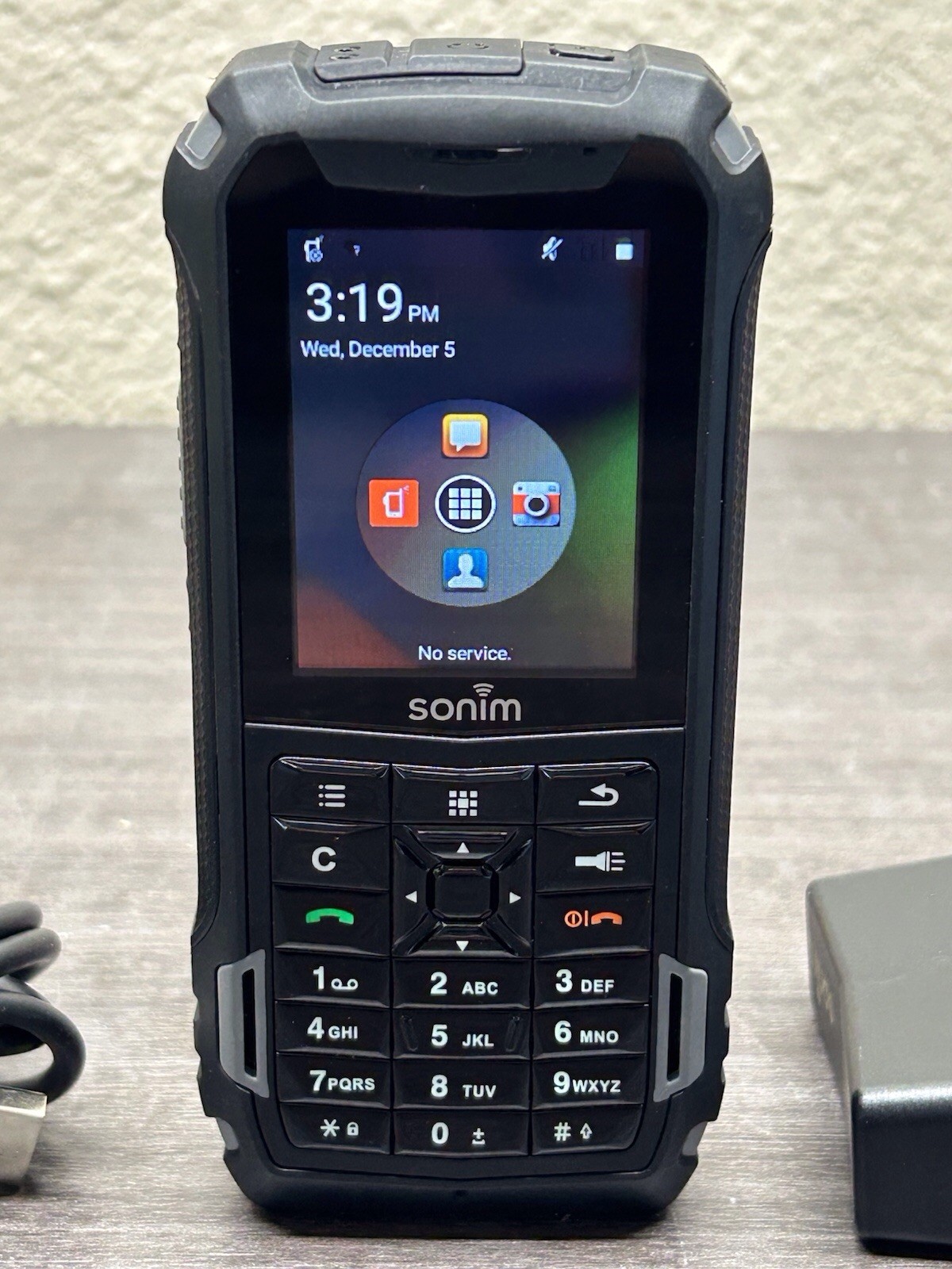*5* Sonim XP5 XP5700-Verizon Rugged PTT Cell Phone Power Tested/ Unlock #D739