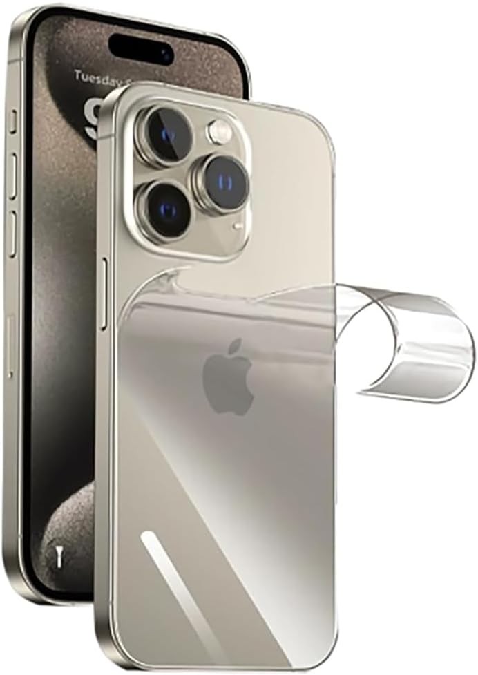 iPhone 17 Pro Max 2025 Back Screen Protector Film, Transparency Hydrogel Film –