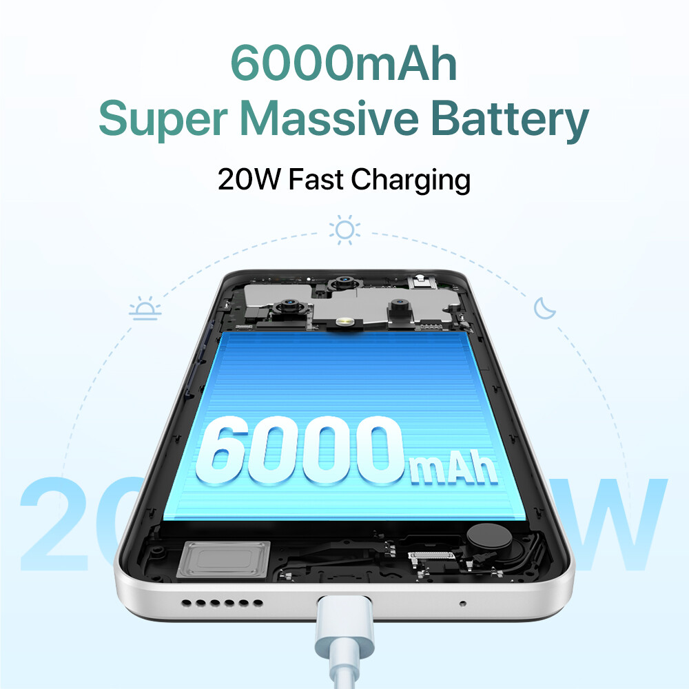 UMIDIGI G100A 4GB+4GB 128GB 6.9″ Octa Core Unlocked Dual SIM Android Smartphone