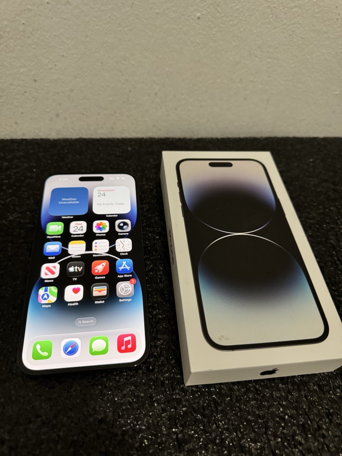 Apple iPhone 14 Pro Max 512GB A2651 Space Black (Unlocked) – Grade C