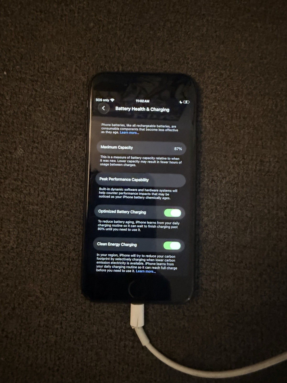 Apple iPhone SE2 Good Condition 87% Battery Health