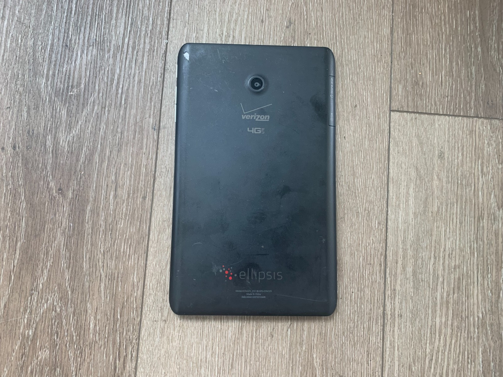 Verizon Ellipsis 8 QTAQZ3 16GB, Wi-Fi + 4G (Verizon) 8 inch Tablet As Is