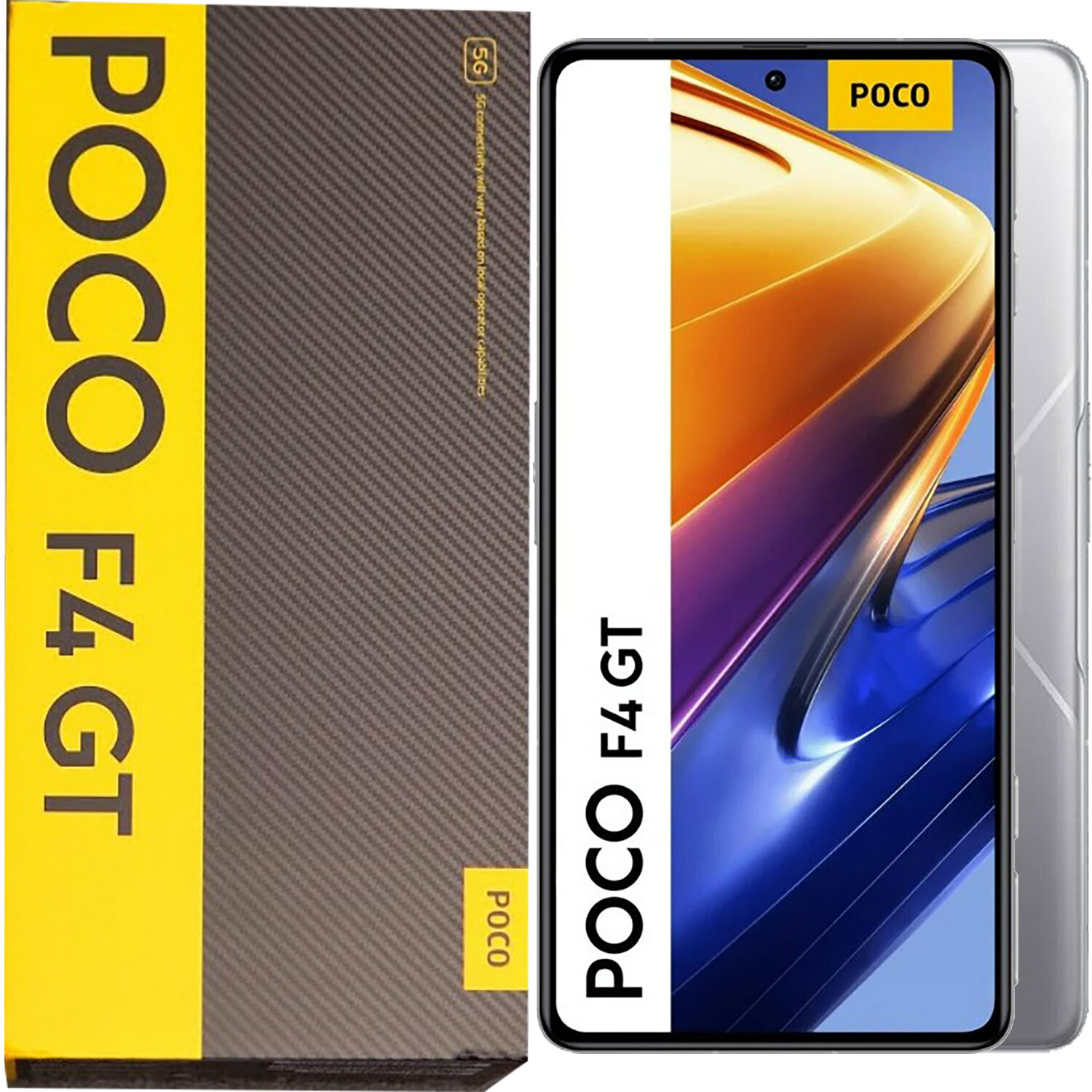 BNIB Xiaomi Poco F4 GT 5G Silver 128GB + 8GB Dual-SIM Factory Unlocked GSM