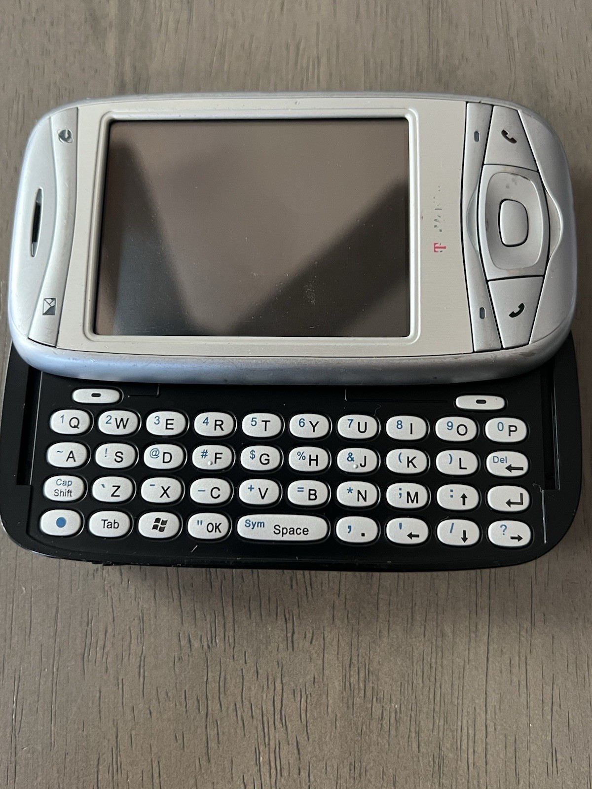 HTC Wizard WIZA200 T-Mobile MDA Slider QWERTY PDA Phone Untested Used