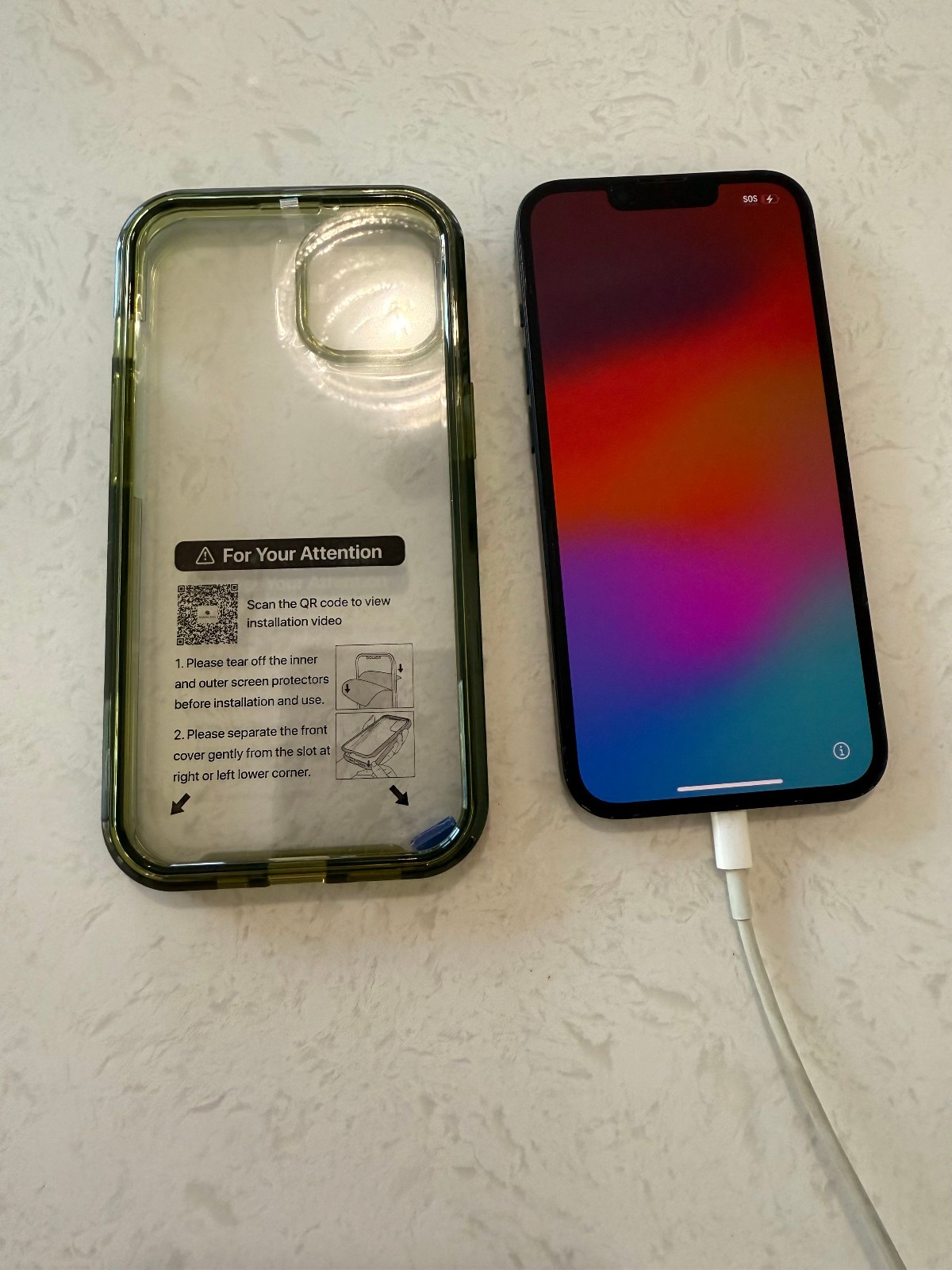 Apple iPhone 13 – 128 GB – Midnight EXLT Cond includes