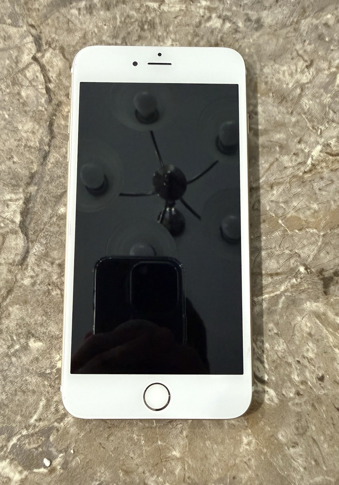iPhone 6 Plus Gold Works 64GB Unlocked For Repair (read description)