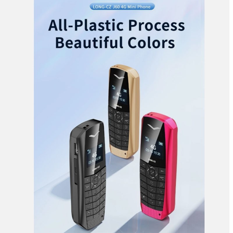 J6 Unlocked world’s smallest 4G Simple Mini Mobile Cell Phones Card Dial GSM MP3