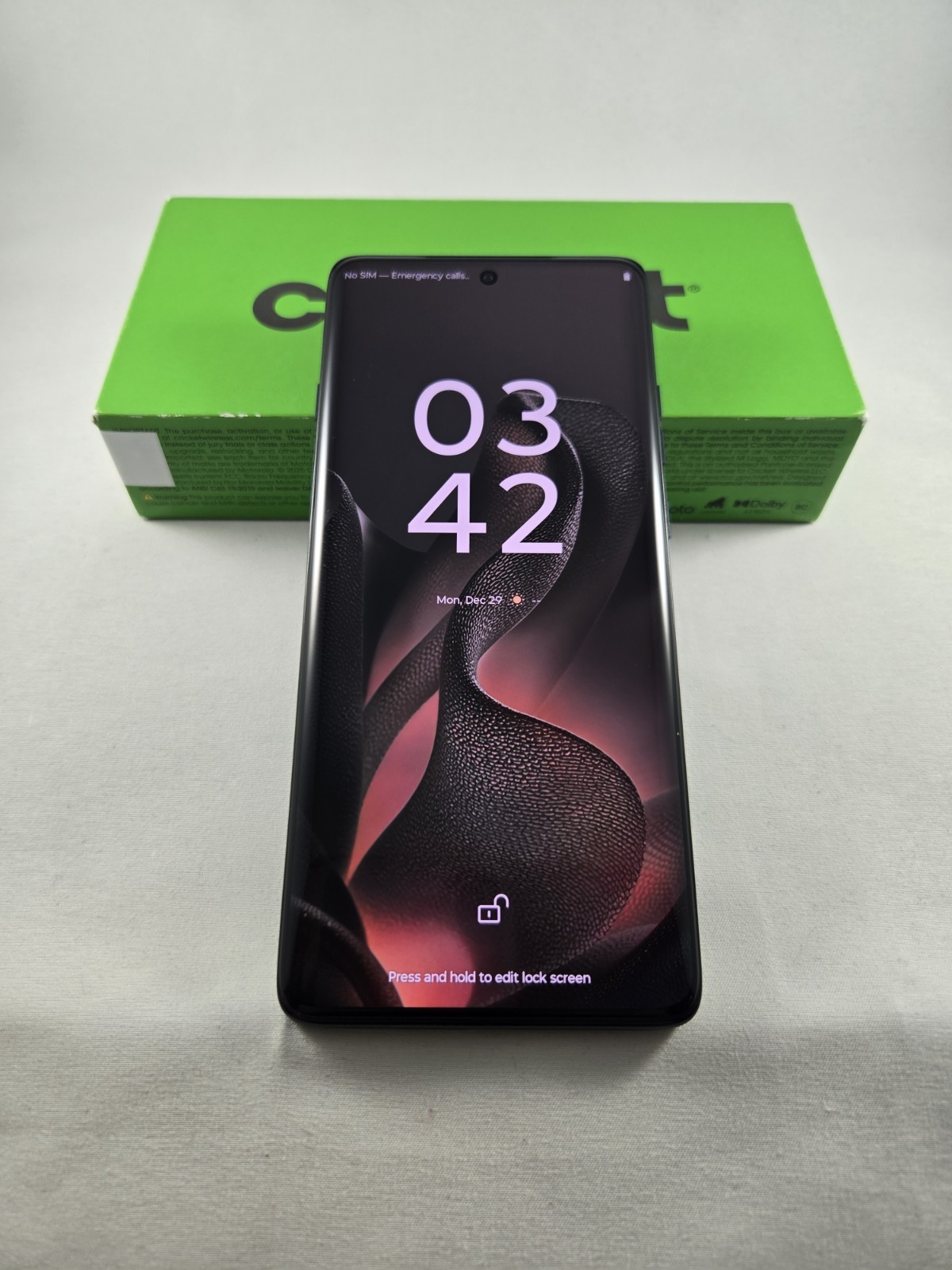 Motorola Moto EDGE 2025 XT2519 cricket 256GB Deep Forest